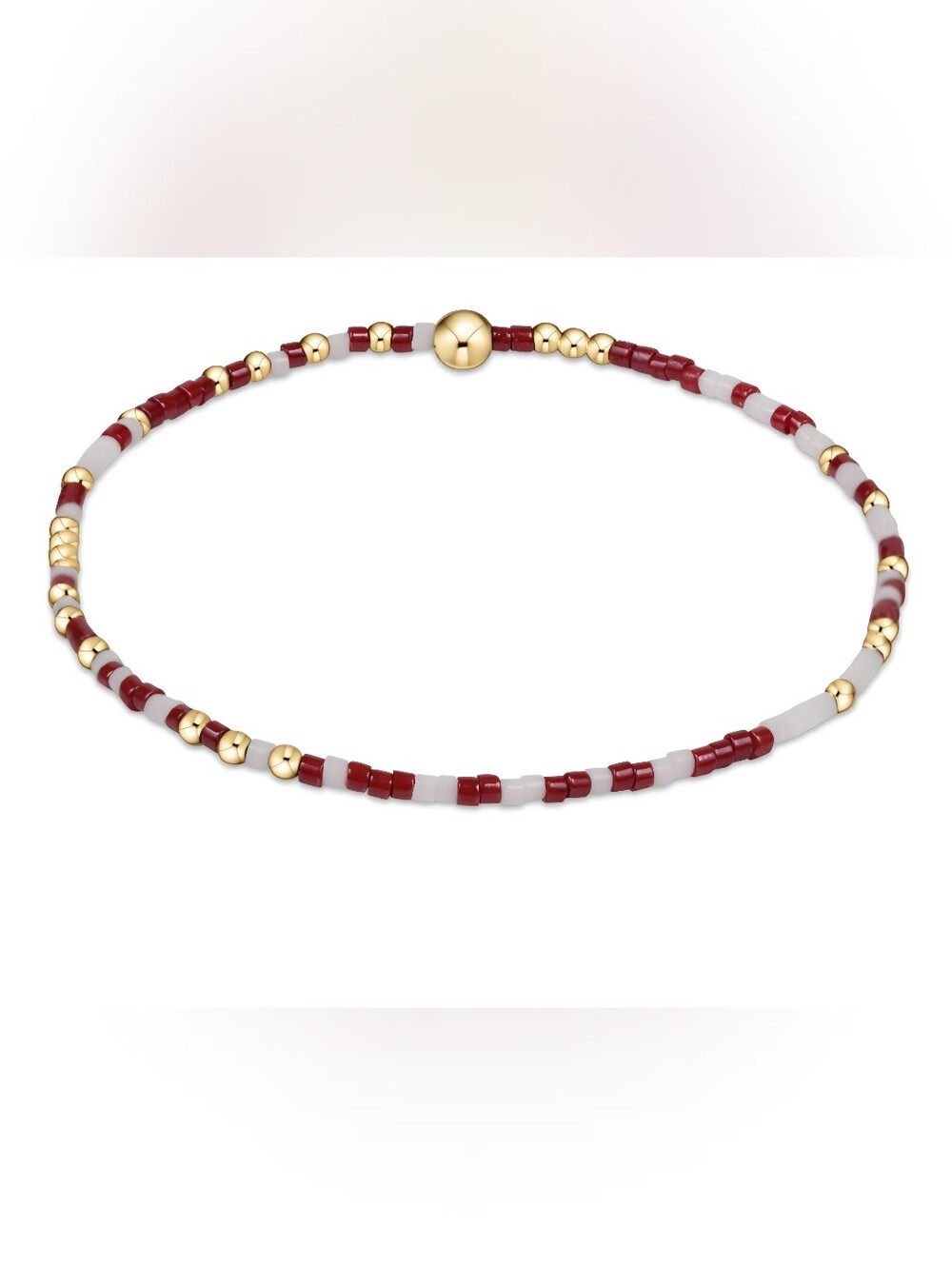 NWT eNewton Hope Unwritten Bracelet in Maroon White Extends sizing **SOLD OUT**